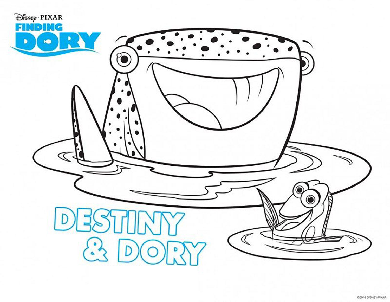 Finding Dory - Le Monde de Dory: Dory