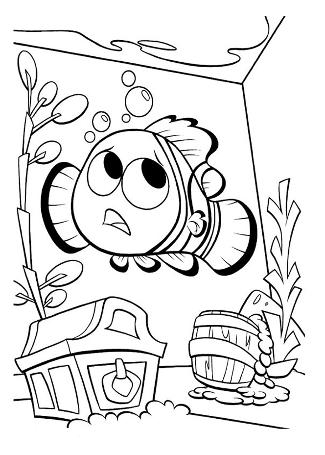 Nemo Coloring Pages Printables