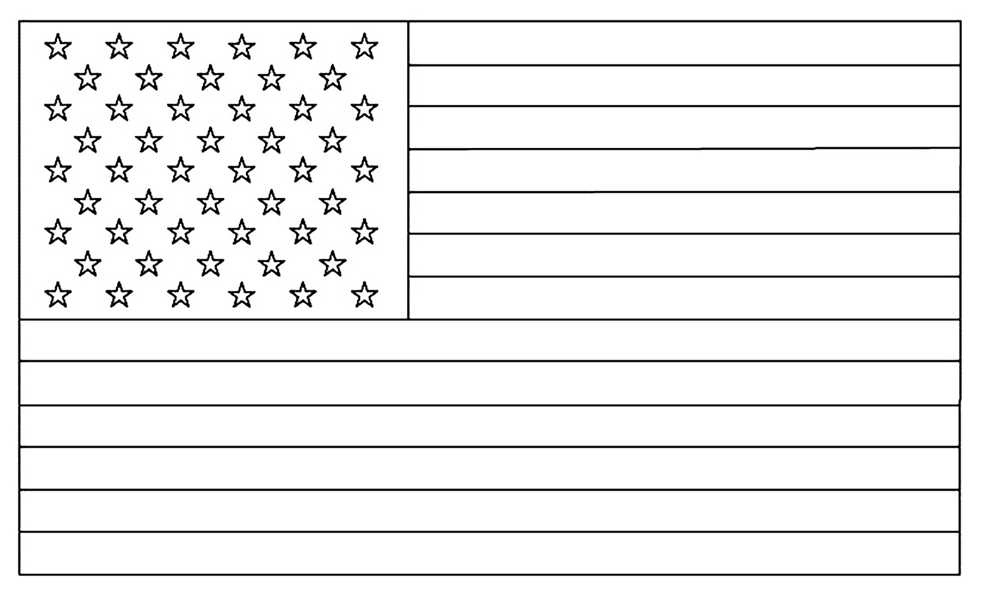 Flags to color for kids Flags Kids Coloring Pages