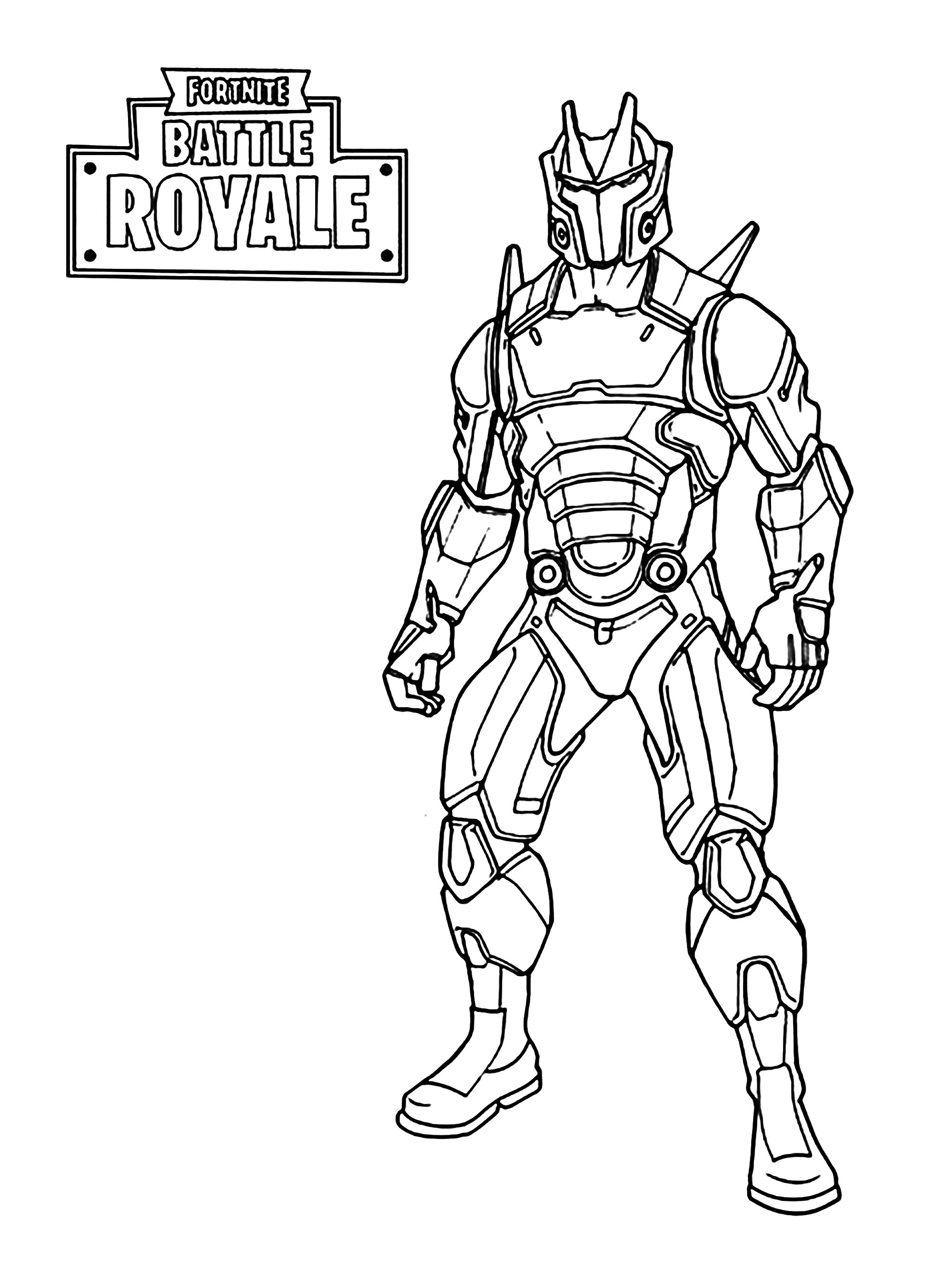Download Fortnite Coloring Pages Omega - Coloring Pages Kids 2019