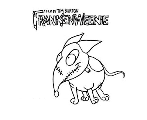 Frankenweenie picture to print and color - Frankenweenie Kids Coloring ...