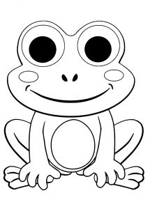 frogs  free printable coloring pages for kids  page 2