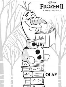 Frozen Coloring Book: Over 50 Coloring Pages Of Disney Frozen