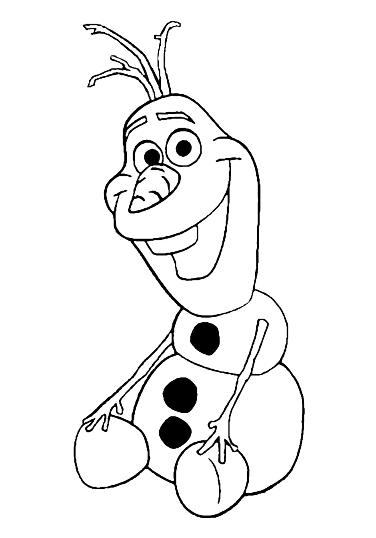 coloring pages for kids frozen