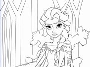 Frozen Coloring Pages for Kids