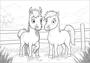 sleeping beauty coloring pages horse