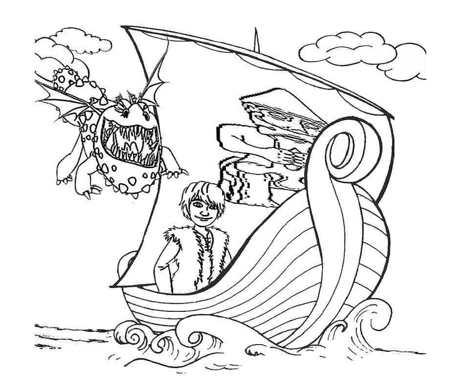Dragon Pictures To Color Download - Dragon Coloring Pages