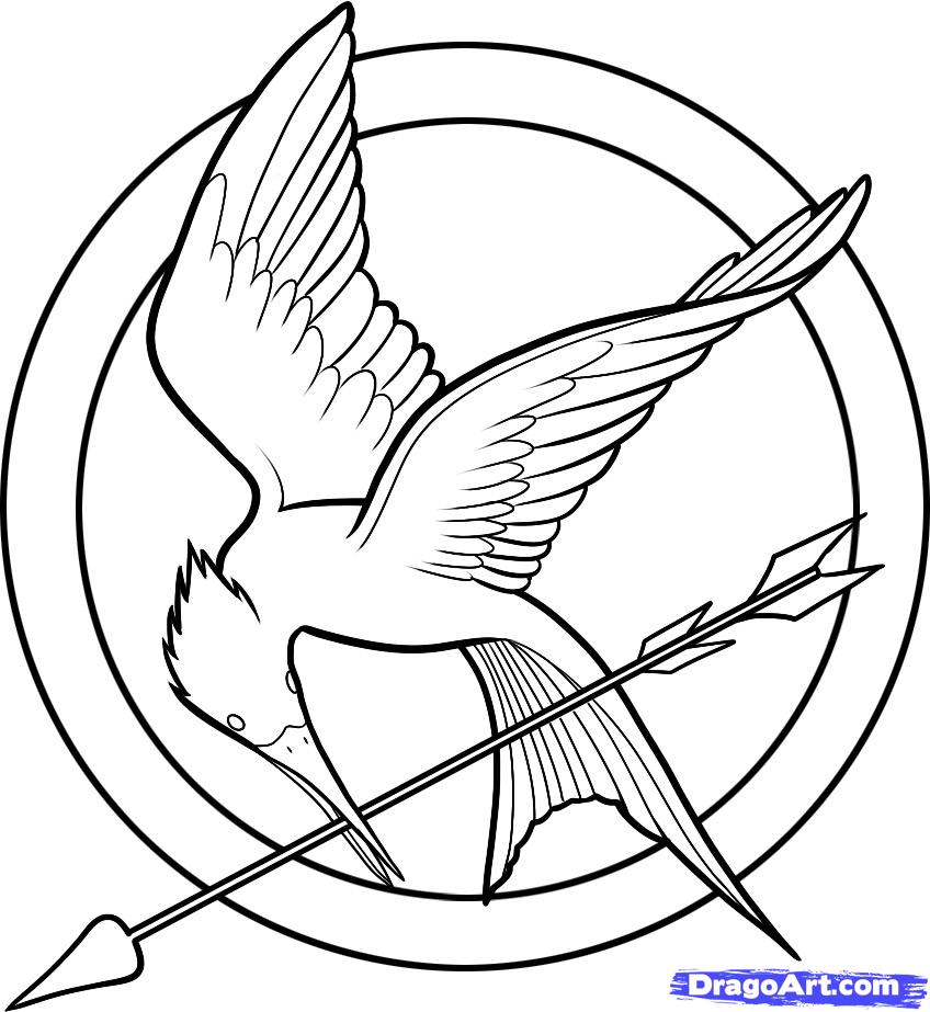 Hunger games coloring pages to download for free Hunger Games Kids