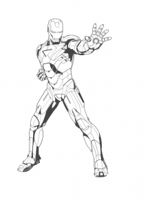24+ Ironman Printable Coloring Pages