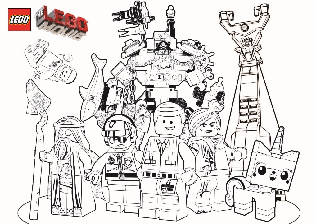 Free Printable Lego Coloring Pages For Kids in 2023