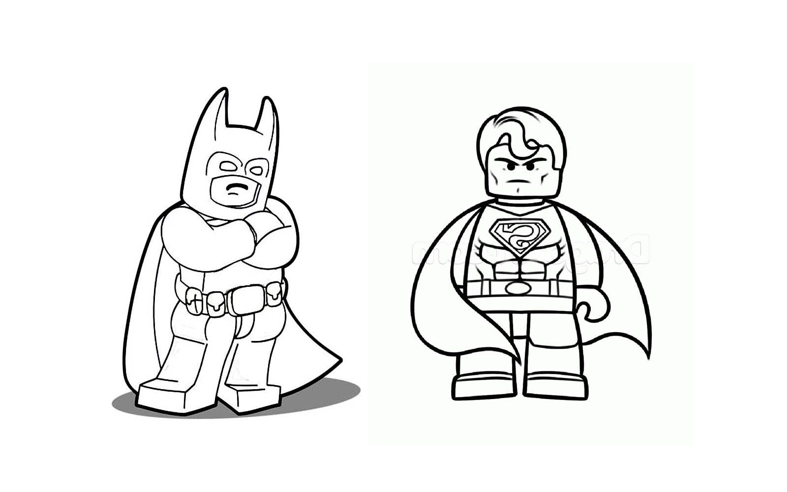 lego movie batman drawing