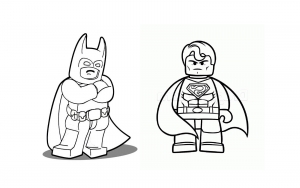 Printable Lego Adventure coloring pages for kids
