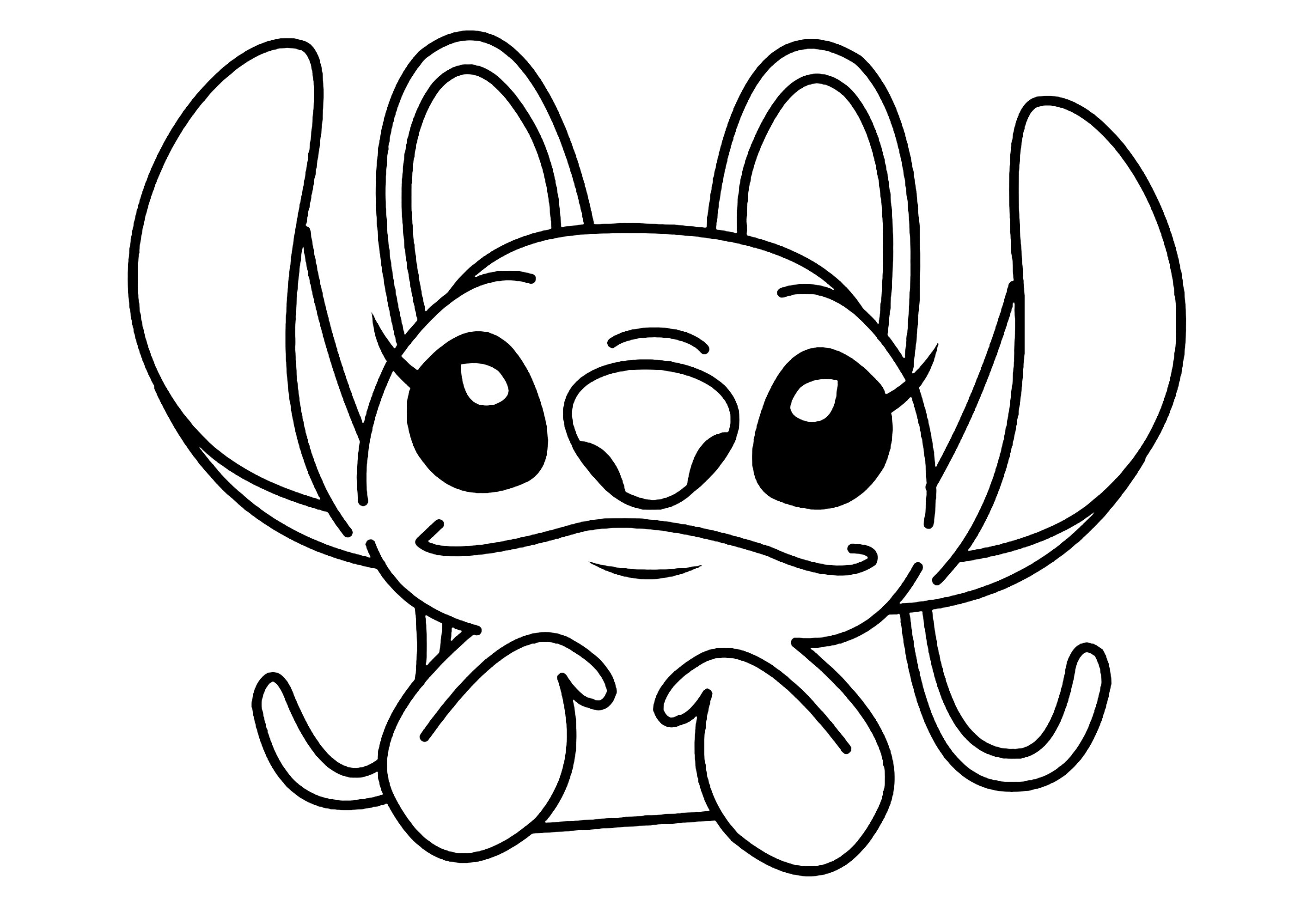 lilo stitch coloring page