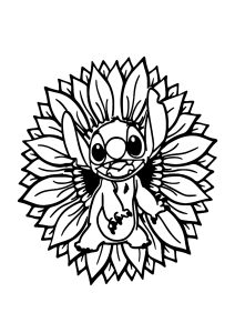 Free & Easy To Print Stitch Coloring Pages