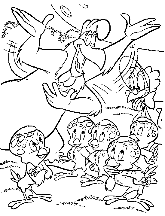 Looney Tunes coloring pages for kids Looney Tunes Kids Coloring Pages