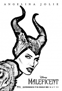 Maleficent (Sleeping Beauty) coloring pages (Disney) for kids