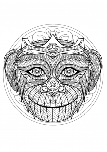 Mandalas - Free printable Coloring pages for kids
