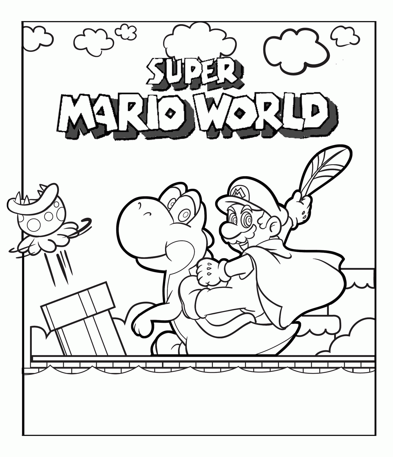 75  Coloring Pages Yoshi  Latest