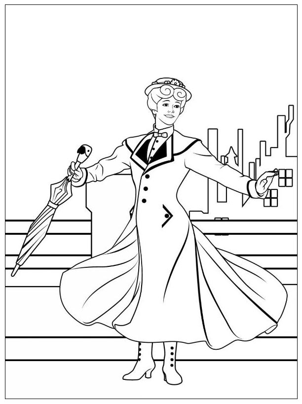 Mary Poppins  Lynne G Hood Illustration  Animation
