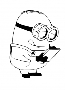 Minions - Free printable Coloring pages for kids - Page 3