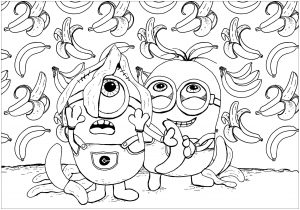 minions free printable coloring pages for kids