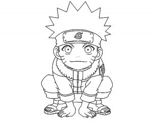 Naruto and Boruto coloring pages to download, print and color