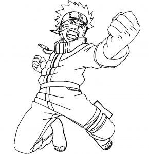 Naruto character coloring pages. The largest collection is 130 pieces.  Print or download for free. 