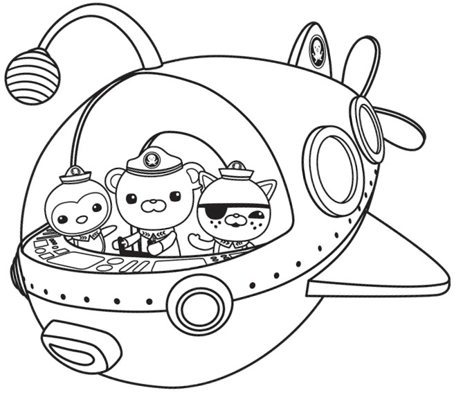 Octonauts to print Octonauts Kids Coloring Pages