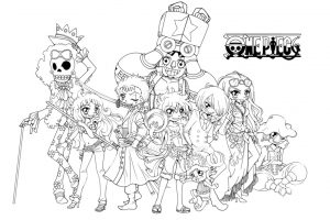 One Piece Free Printable Coloring Pages For Kids
