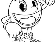 Pacman Coloring Pages for Kids