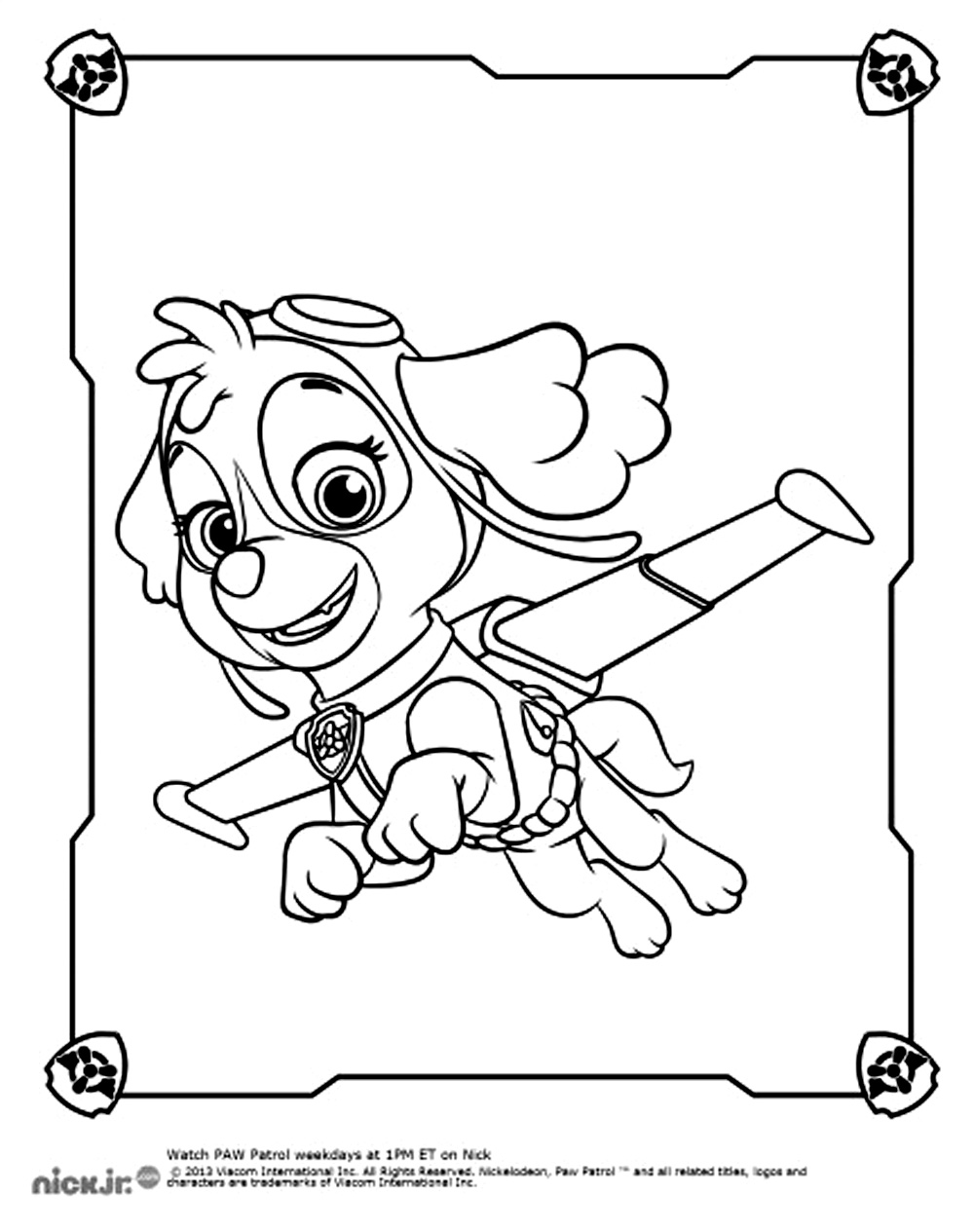 Paw patrol for kids - Paw Patrol Kids Coloring Pages