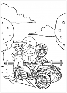  Paw  Patrol  Free printable Coloring  pages  for kids