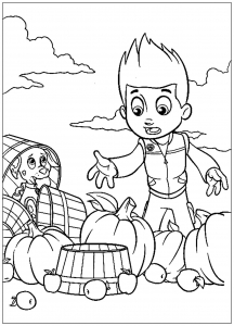 Paw Patrol - Free printable Coloring pages for kids - Page 2