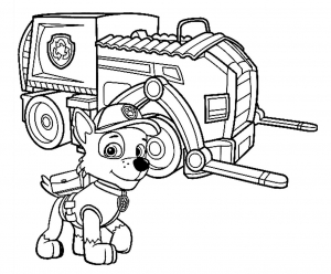 Paw Patrol Free Printable Coloring Pages For Kids