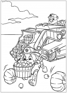  Paw  Patrol  Free printable Coloring  pages  for kids Page  2