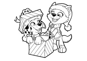Paw Patrol - Free printable Coloring pages for kids