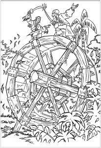 Pirates of the Caribbean villains - Pirates of the Caribbean Kids Coloring  Pages