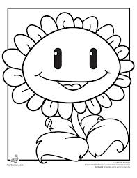 Plants Vs Zombies - Free printable Coloring pages for kids