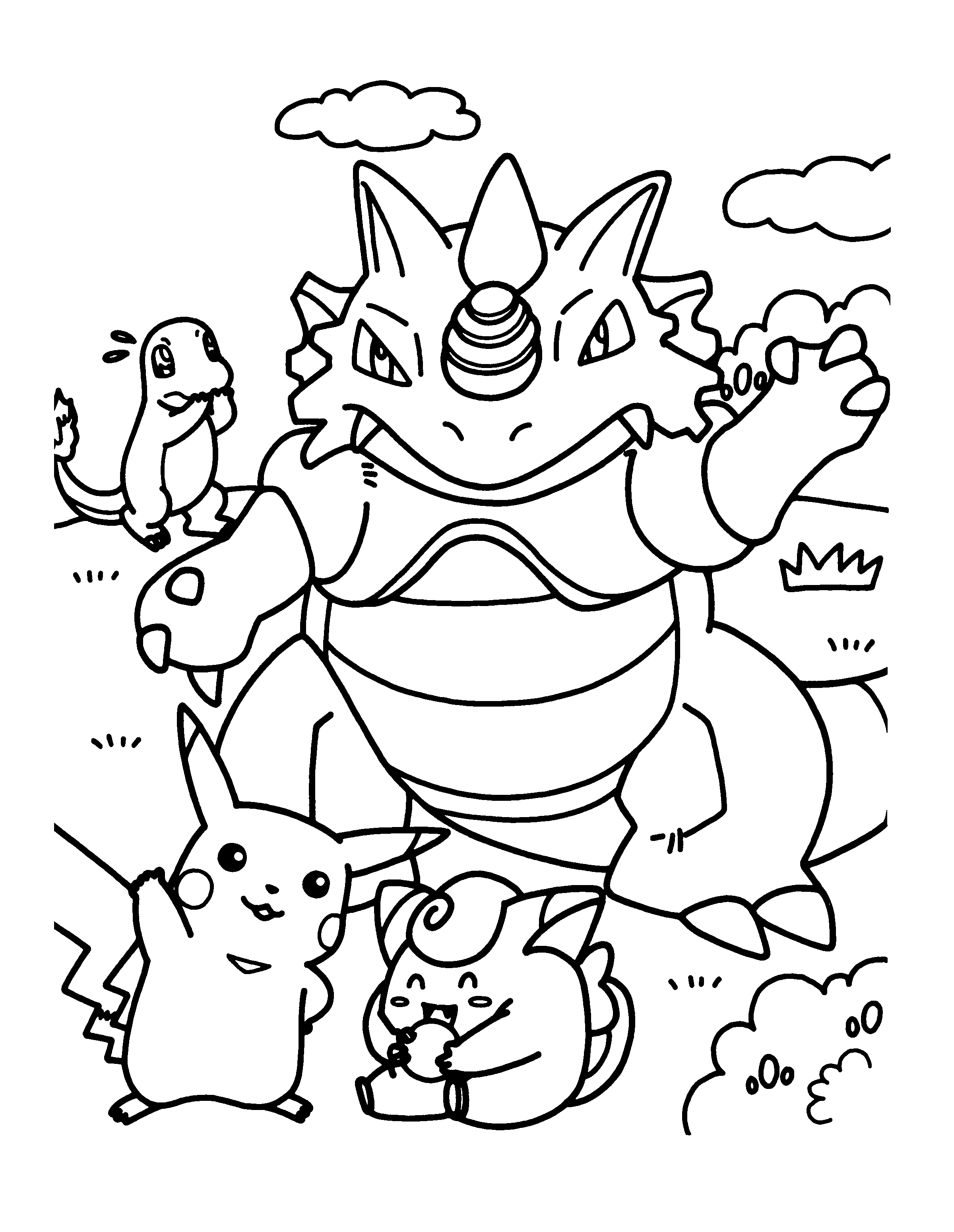 Pokemon to download - All Pokemon coloring pages Kids Coloring Pages