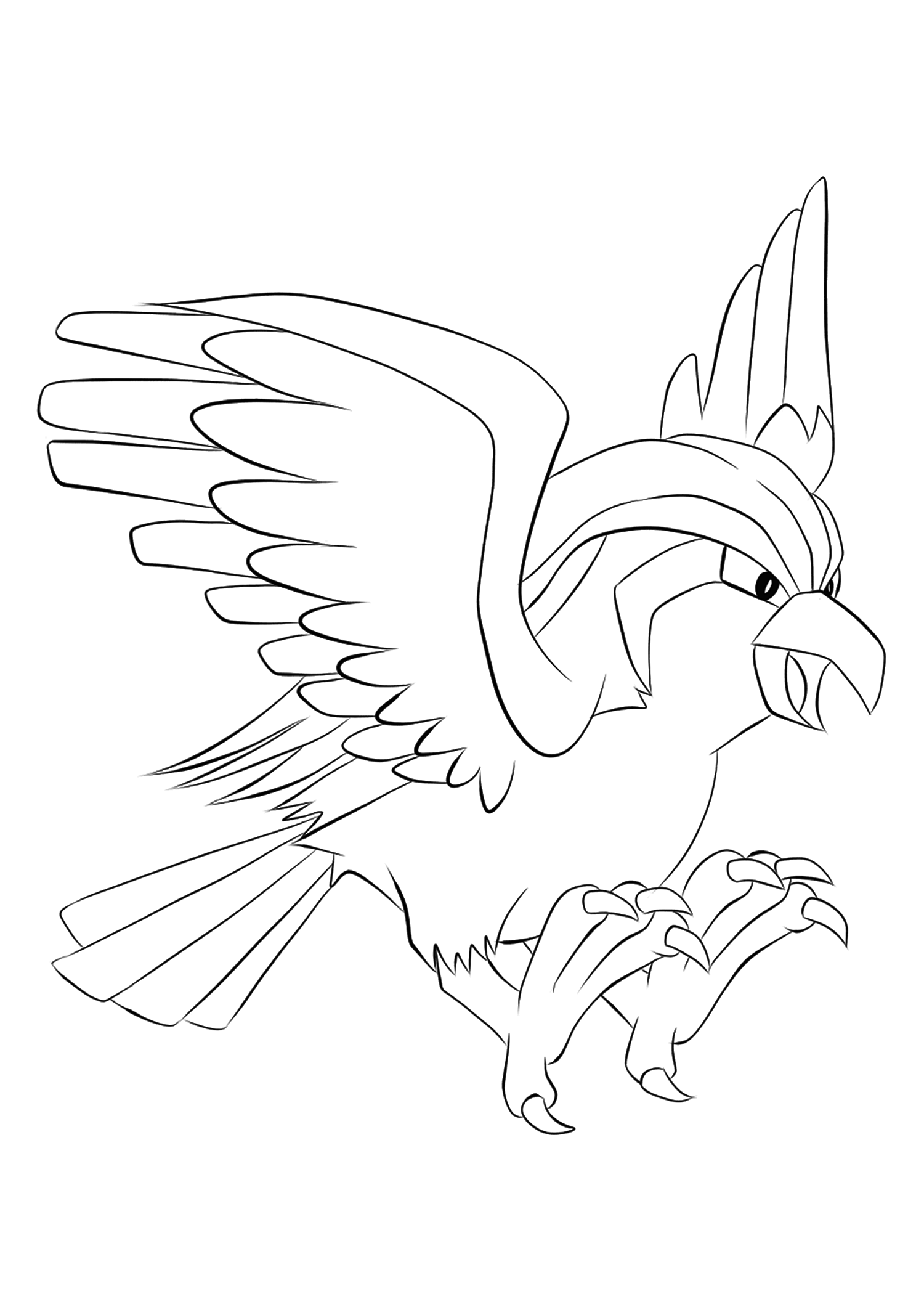 pokemon coloring pages lugia  Pokemon coloring pages, Free