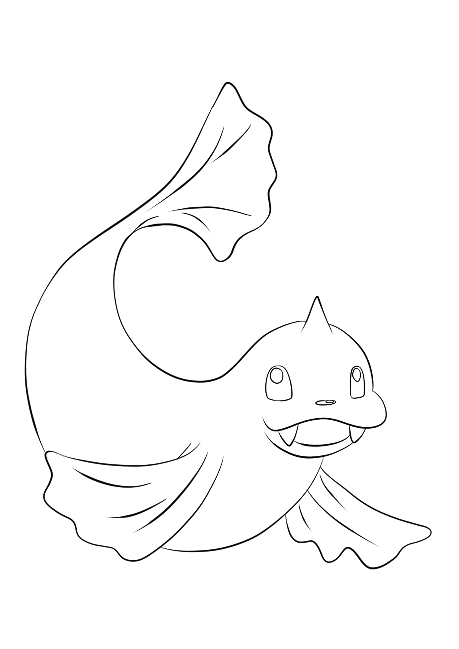 Dewgong (No.87). Dewgong Coloring page, Generation I Pokemon of type Water and IceOriginal image credit: Pokemon linearts by Lilly Gerbil on Deviantart.Permission:  All rights reserved © Pokemon company and Ken Sugimori.