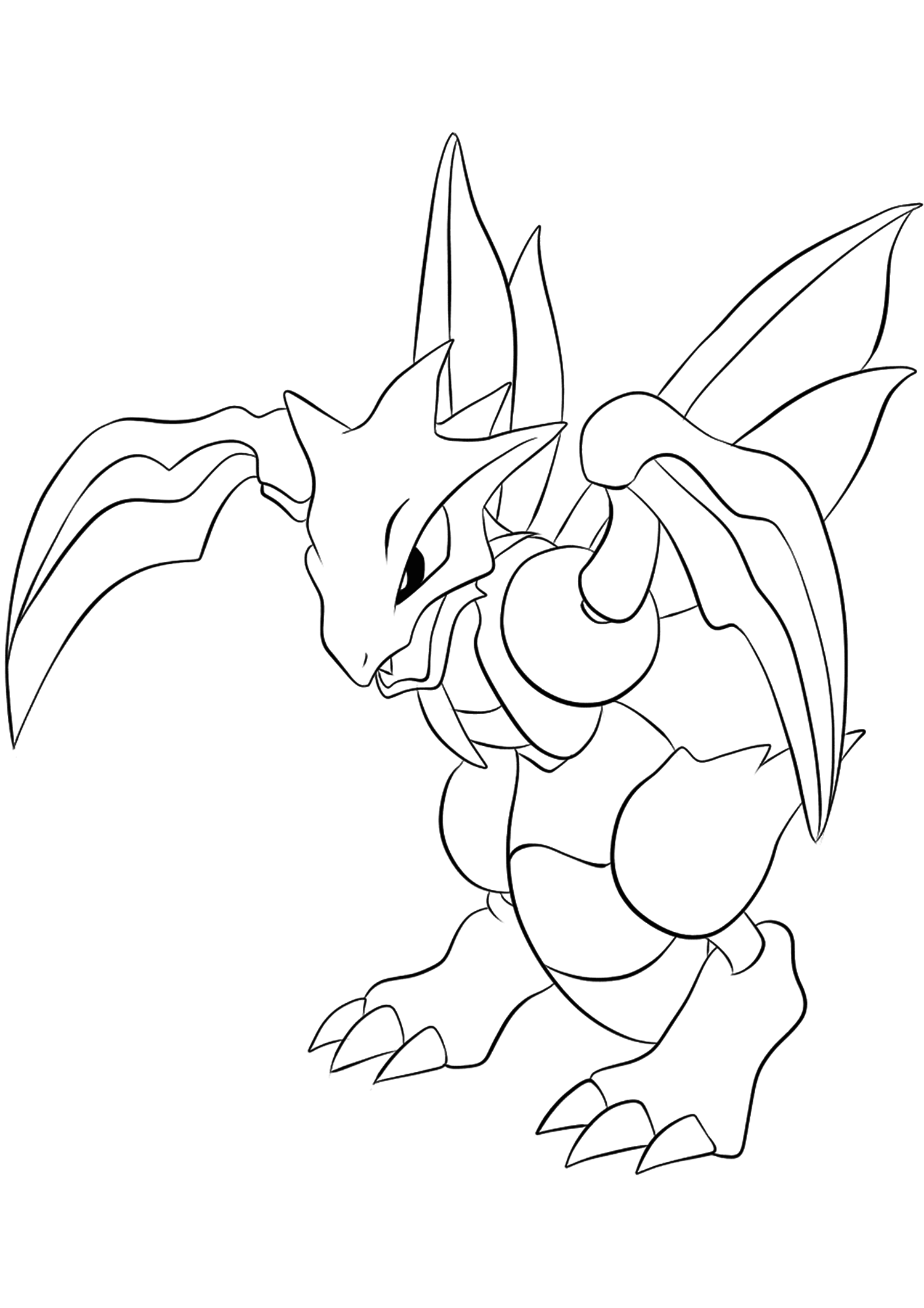 Download Dragon Type Pokemon Coloring Pages - Hd Football
