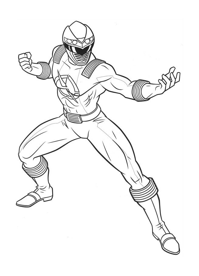 Power Rangers Coloring Pages - Free & Printable!