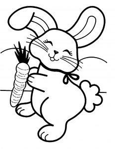 77 Bunny Coloring Pages Free Printable  HD