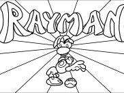 Rayman Coloring Pages for Kids
