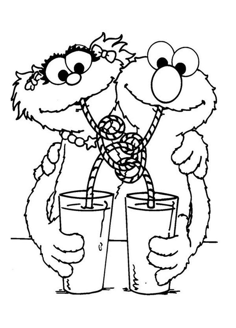 Sesame Street Coloring Pages Games - Sesame Street Coloring Pages / It