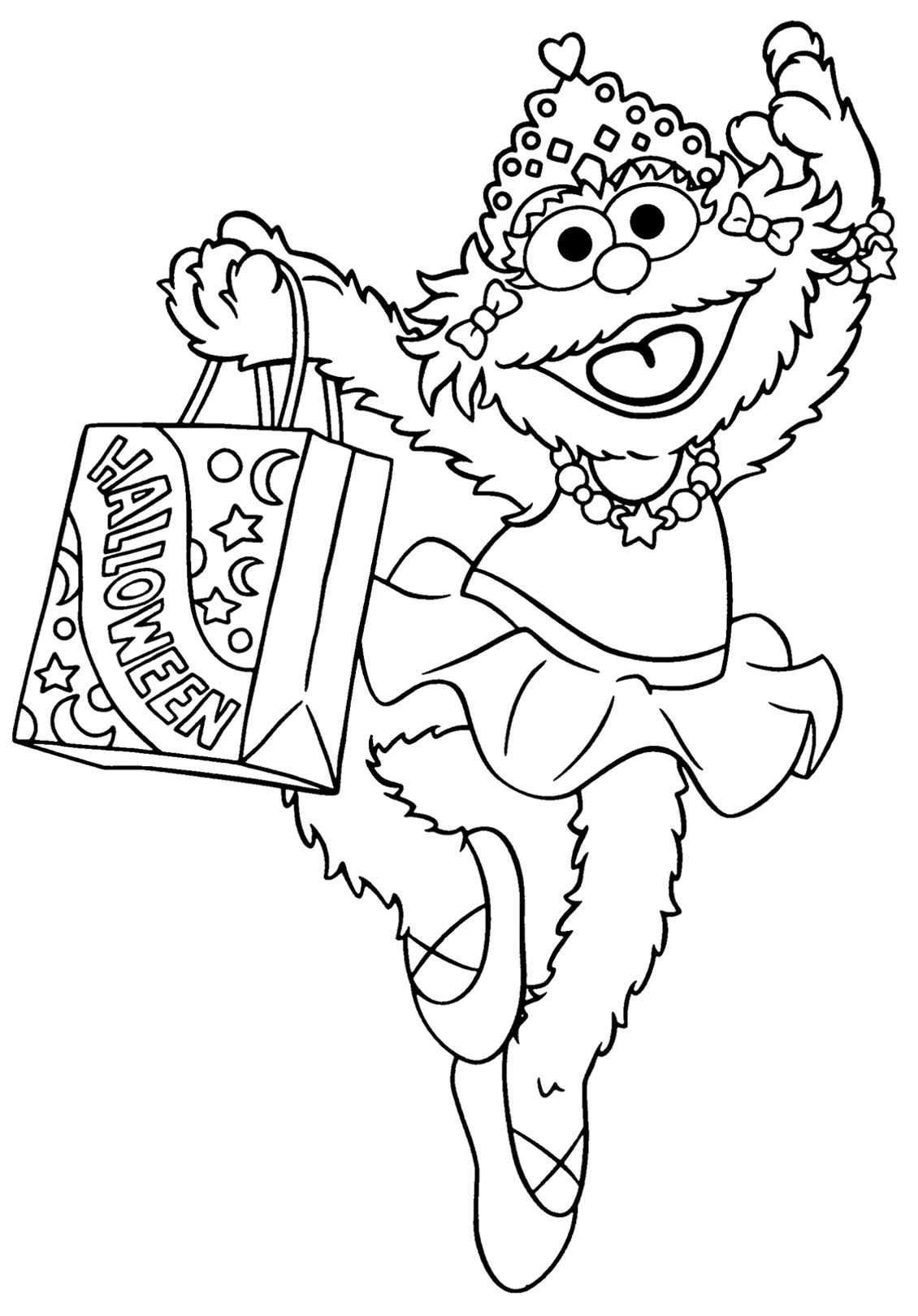 Sesame Street coloring pages to print for kids - Sesame Street Kids ...