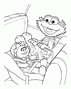 Sesame Street Free Printable Coloring Pages For Kids