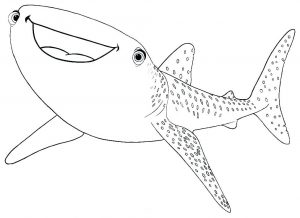 Baby Shark Coloring Pages Printable Free