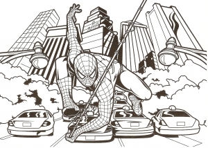 Download Spiderman Free Printable Coloring Pages For Kids